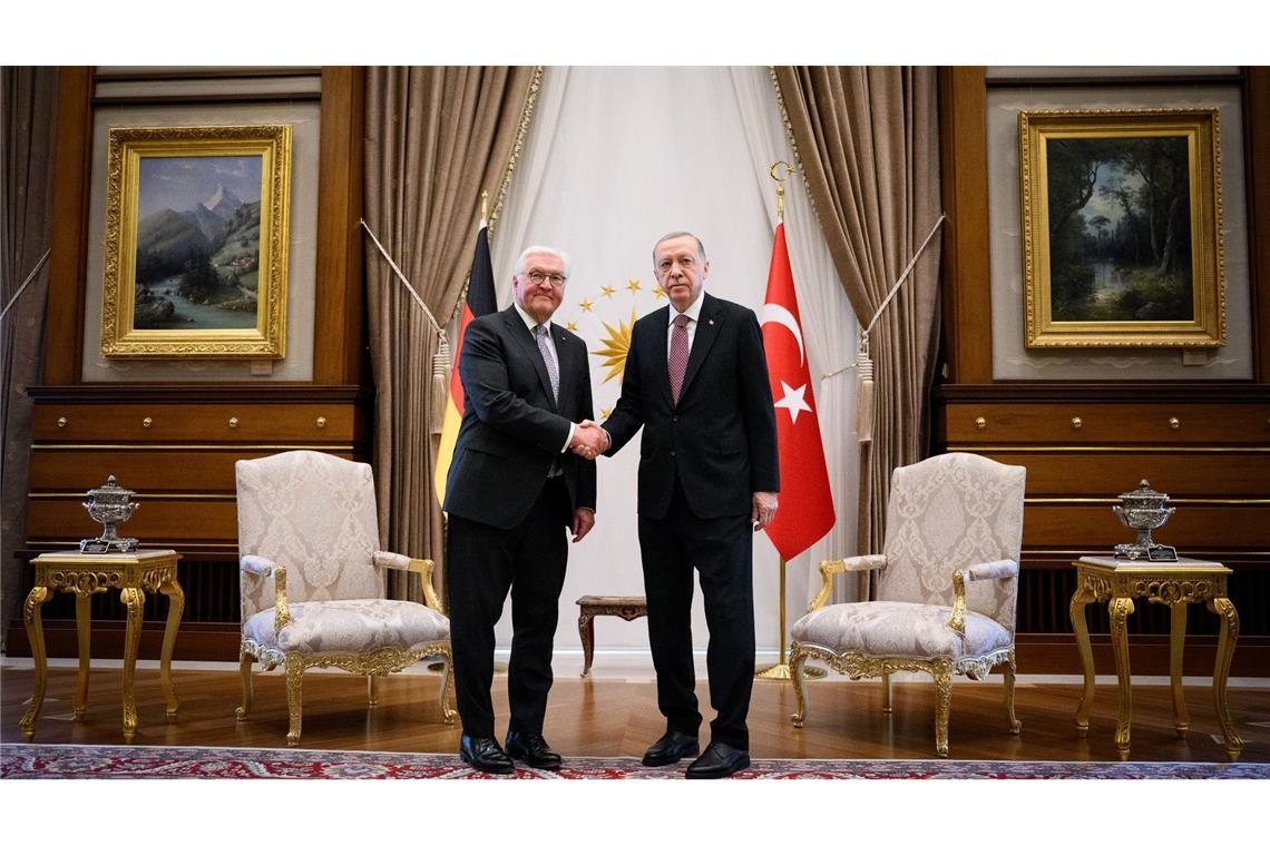 Steinmeier und Erdogan bleiben in Nahost-Frage uneins