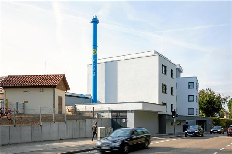 Im Blockheizkraftwerk an der Weissacher Straße wird Wärme für alle Gebäude auf dem ehemaligen Krankenhausareal erzeugt. Archivoto: Alexander Becher