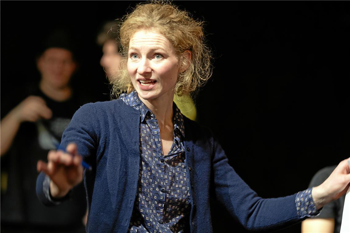 Juliane Putzmann leitet das Bandhaus-Theater und führt auch Regie. Foto: Alexander Becher