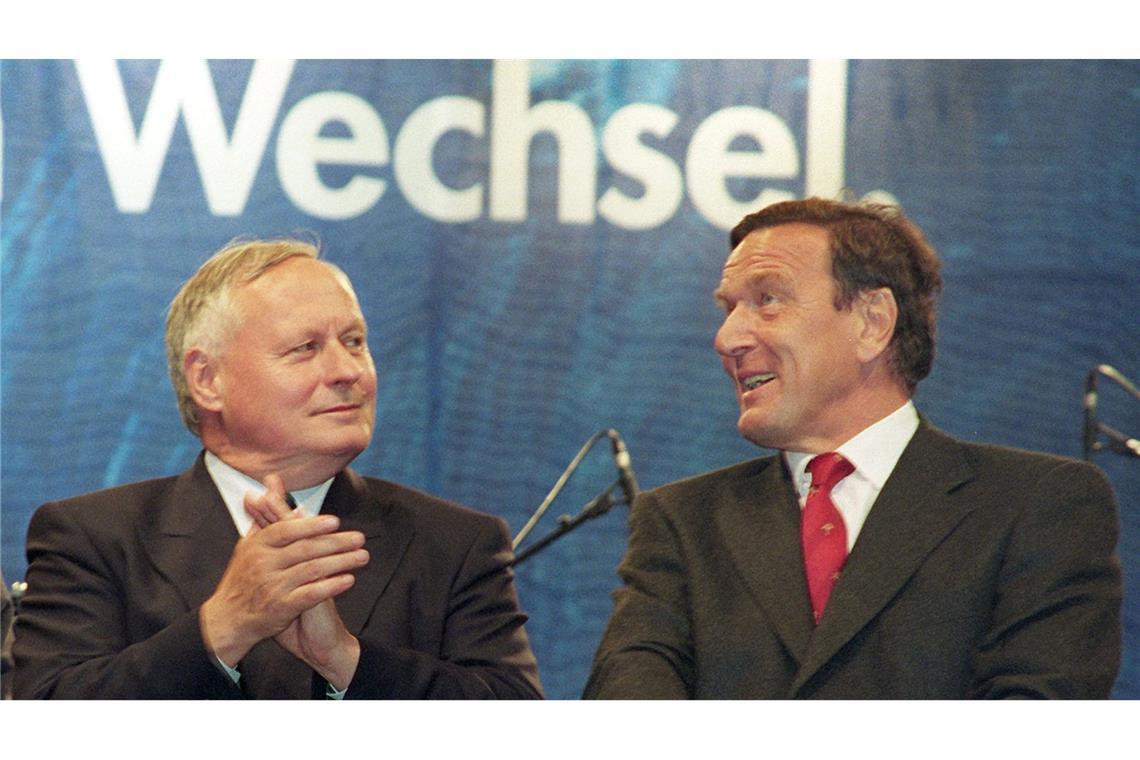 Lafontaine über Schröder: "Unterm Strich nicht schlecht"