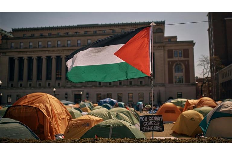 Mittlerweile protestieren Studierende und Hochschulpersonal an Universitäten in mehr als zwei Dutzend US-Bundesstaaten gegen den Gaza-Krieg.