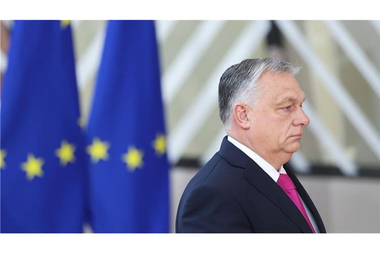 Ungarns Ministerpräsident Viktor Orbán fällt in der EU  eher durch Blockaden und Konfrontation auf, nicht als Vermittler.